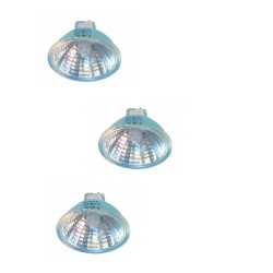Lampadina dicroica 12v 50w con vetro accessori illuminazione complementi luce konig - 2