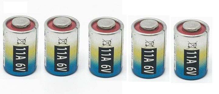 Alkaline a11 6v 33mah (5 pcs blister) battery electric alimentation 6v 33ma gp11 gp11a l1016 11a g11a mn11 a11 cx21a ca21 e11a w