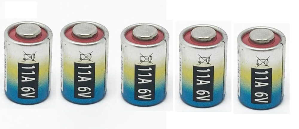 5 Alkaline a11 6v 33mah gp11 gp11a l1016 11a g11a mn11 a11 cx21a ca21 e11a we11a 10x16mm gp batteries - 5