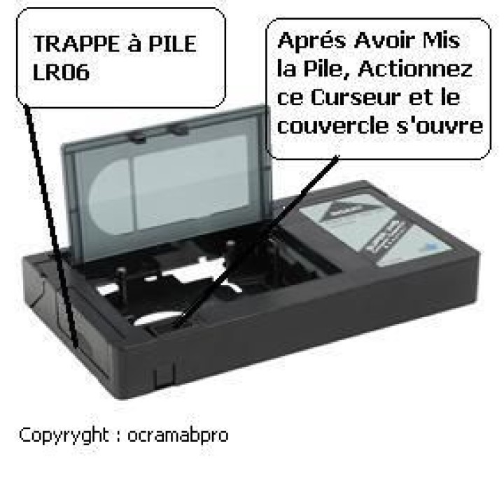 Vhs c adapter-adapter könig leiter anpassung videorecorder el 303. generique - 2