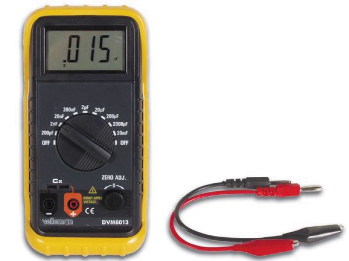 3 1 2 digit digital capacitance meter velleman - 3