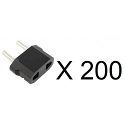 200 X Viaggi adattatore cina giappone Canada noi del settore elettrico a spina euro-convertitore asia jr international - 2