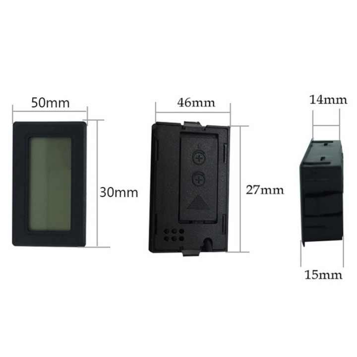 Digital thermometer probe fridge built pmtemp1 50 ° c 70 ° c freezer refrigerator temperature velleman - 6