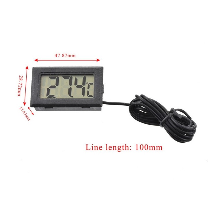 Digital-thermometer sonde kühlschrank gebaut pmtemp1 50 ° c 70 ° c gefrierschrank kühlschrank-temperatur velleman - 7