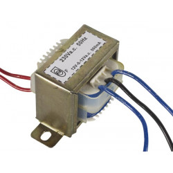 2x12v marco transformador 12va 500ma ref: 212012c velleman - 1
