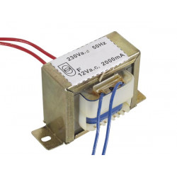 Transformador chasis abierto 24va 1 x 12v 2000ma velleman - 1