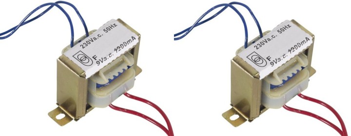 2 Transformador chasis abierto 10.8va 1x9v 1200ma velleman - 2