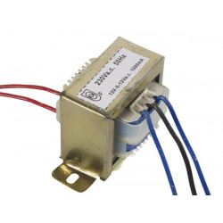 2x12v 1000ma 24va transformador de armazón ref: 212024c velleman - 1
