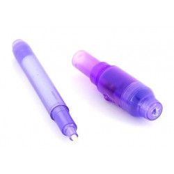 Un sentito penna inchiostro invisibile ultravioletta lampada a raggi ultravioletti con il programma di rosa jr international - 6