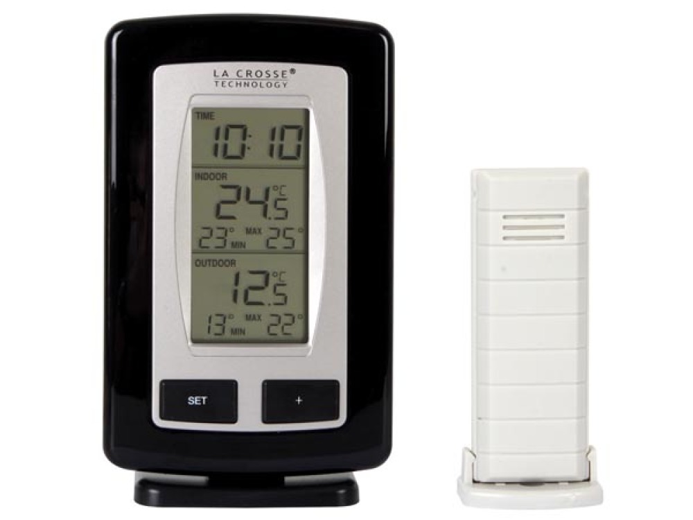 868MHz Temperaturstation Display Innen- und Außentemperatur WS9245 la crosse technology - 1