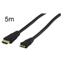 Cable de conexion hdmi mini hdmi conectores banados en oro konig - 1