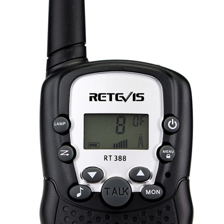 Walkie-Talkie 2 PCS de largo alcance VOX 8 canales de radio dúplex UHF 446MHz perfecto para supermercados Central Purc