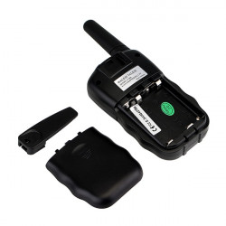 Walkie-Talkie 2 PCS de largo alcance VOX 8 canales de radio dúplex UHF 446MHz perfecto para supermercados Central Purc