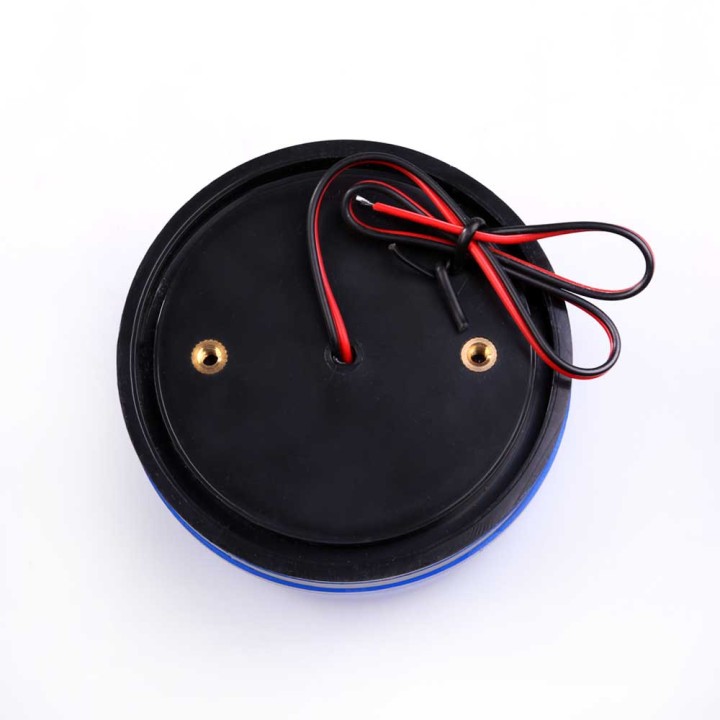 Flash 12vdc blue led flash, ø70x44mm strobe light strobe warning emergency lights strobe warning light systems fire police eme v