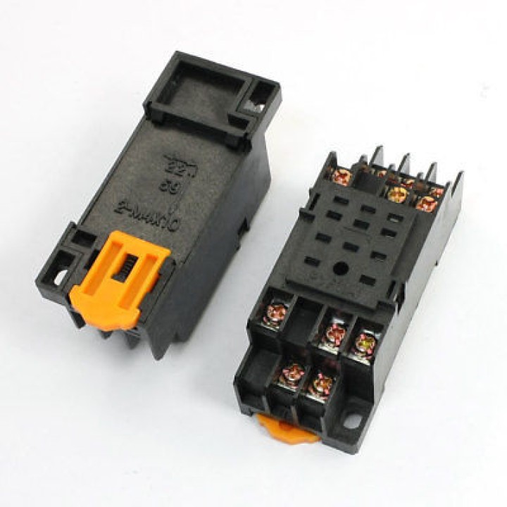 Support relais 11 pins PYF11A pour relais MY3 MY3NJ MY3N-J HH53P HH53P-L H3Y-3