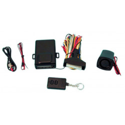 Alarm remote motorcycle alarm electronic bike alarm choc detection electronic siren transmitter anti theft robbery system vellem