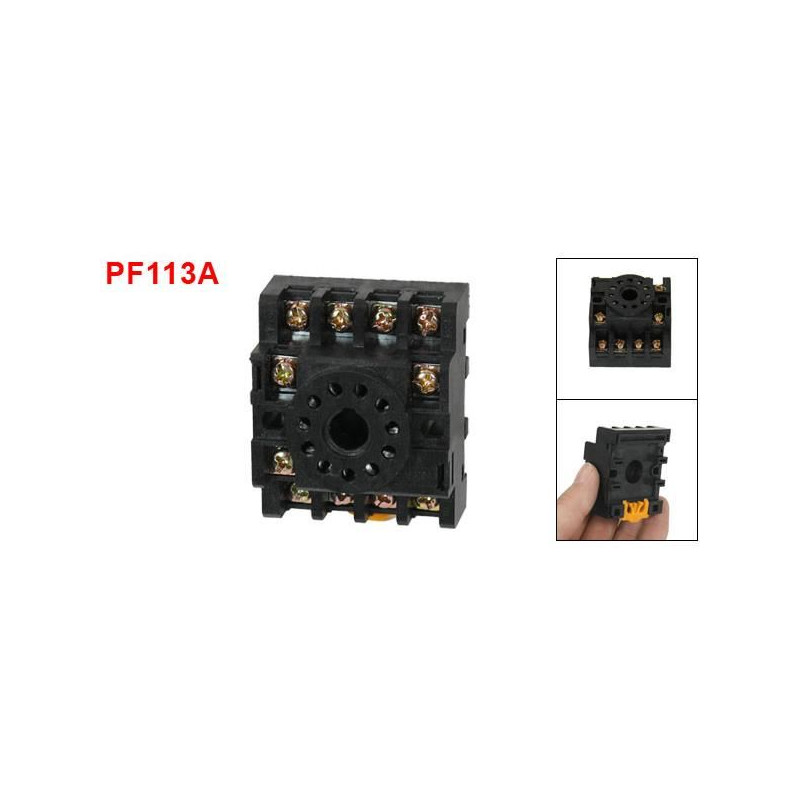 5 pcs PF113A Relais Base Socket 11 pin pour MK3P-I JQX-10F/3Z 