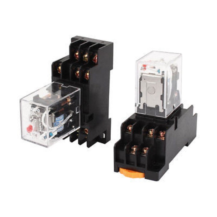 Rele 12vac omron my3n-j my3nj hh53p pyf11a 2 contactos inversores 10a 220vca jr international - 7