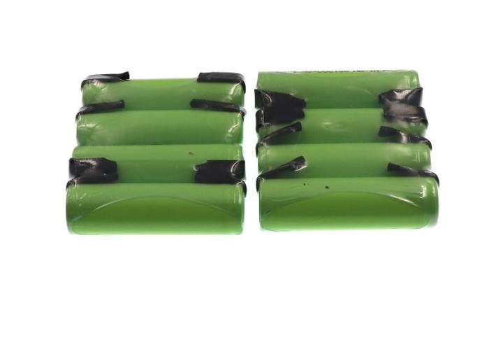 Rechargeable battery 1200mah 2A 1.2v lr06 aa am3 lr6 ni-mh with paw for razor brush tooth