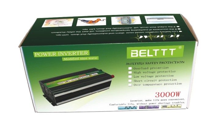 Convertisseur 3000w systeme solaire 12v 220V avec Led eclats antivols - 4