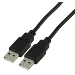 Cable usb 2.0 a male to a male cable cord 140hs