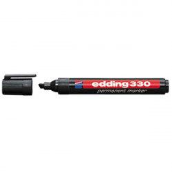 1 fieltro rotulador edding permanente negro marca ofc ed330 bk 300 1 5mm konig - 1