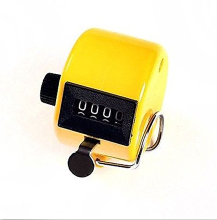 2pcs ABS Hand held Tally Counter 4 Digit Counter Buddha Numbers Clicker Golf jr international - 2