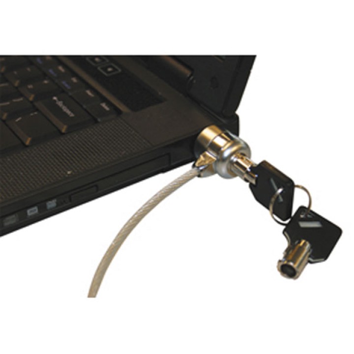 Antirrobo universal 1.80m a 2 llaves para ordenador notebook impresora pantalla lcd könig cmp safe3 konig - 1