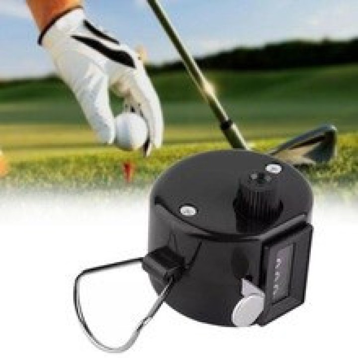 2 Contador metal manual de visitas personas marcancias contar personas, vueltas, puntuación del golf cuenta de 0 a 9999 silverli