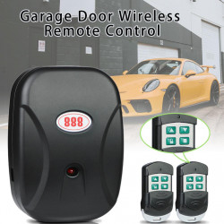 Central opening garage door shutter 220v chain with 2 remotes eclats antivols - 7