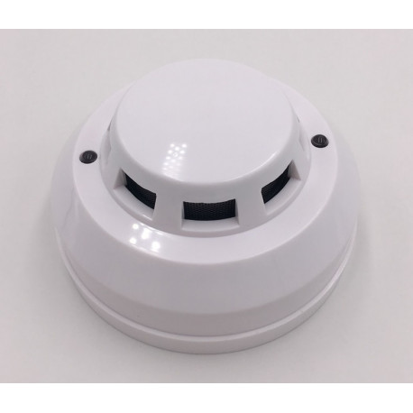 Alarma de contacto de relé de temperatura 12v 24v con cable detector de humo no nf para seguridad contra incendios en el hogar j