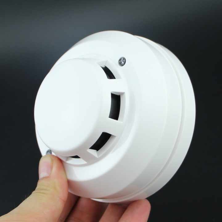 Kabelgebundener Rauchmelder Temperatur 12V 24V Relaiskontakt Alarm Nr. NF für den Brandschutz zu Hause jablotron - 12