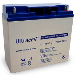Bateria recargable acumulador 12v 18ah 12v 15 17a 17ah 18a acu solar plomo gel 18a panasonic - 1