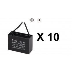 10 kondensator CBB61 450V 1.5UF tifoz tifoz kondensator vëllim kapacitoreve 2uF yoins - 1