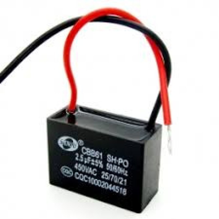 condensatore CBB61 450V 2.5UF condensatori di capacità di scarico ventilatore condensatore 2uF sourcingmap - 1