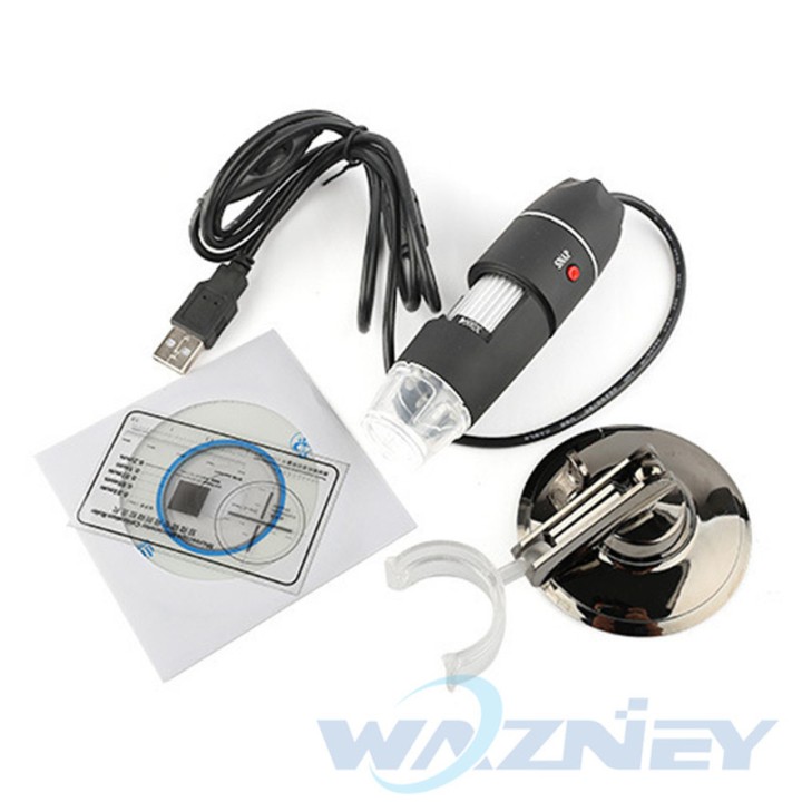 500X microscope électronique Zoom optique 8 LED USB Microscope Digital pour Science