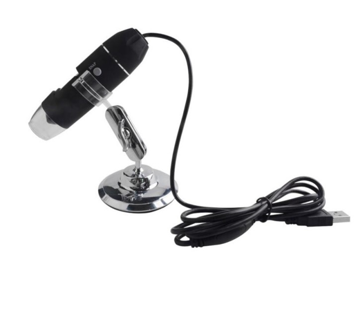 500X microscope électronique Zoom optique 8 LED USB Microscope Digital pour Science