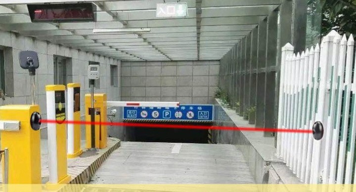 Infrared barrier 12v 24v electronic 15m cell contact no abo nf-20 engine portal ematronic - 5