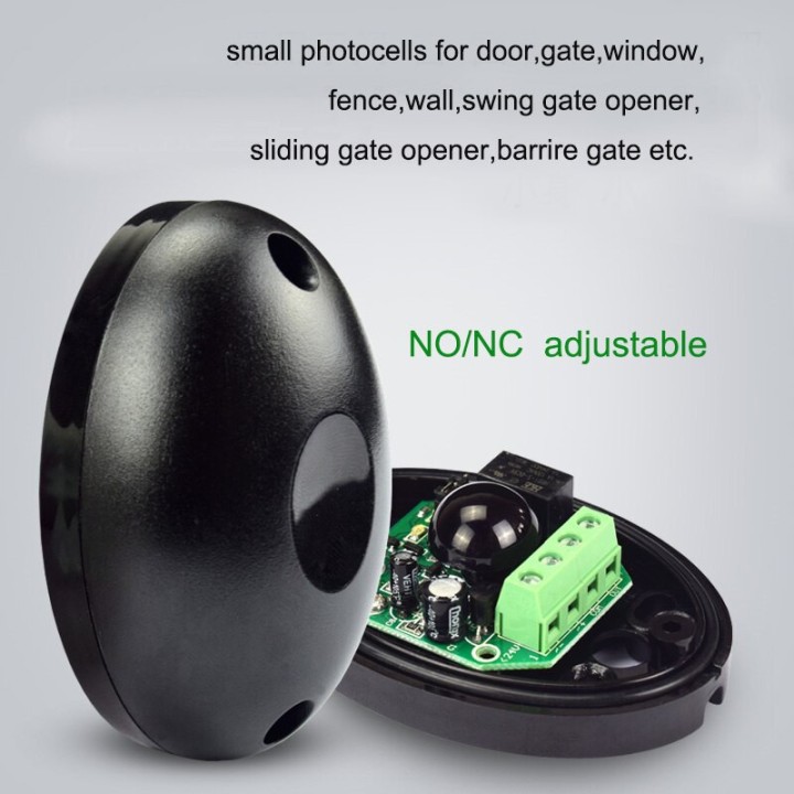 Barriera a raggi infrarossi 12v 24v elettronico cella di 15 metri contattare no nc ematronic - 8