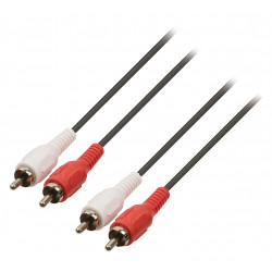 Sound cable de audio 2 rca macho a 2 rca 5m cable macho cable - 452/5 konig - 2