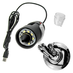 500X microscope électronique Zoom optique 8 LED USB Microscope Digital pour Science