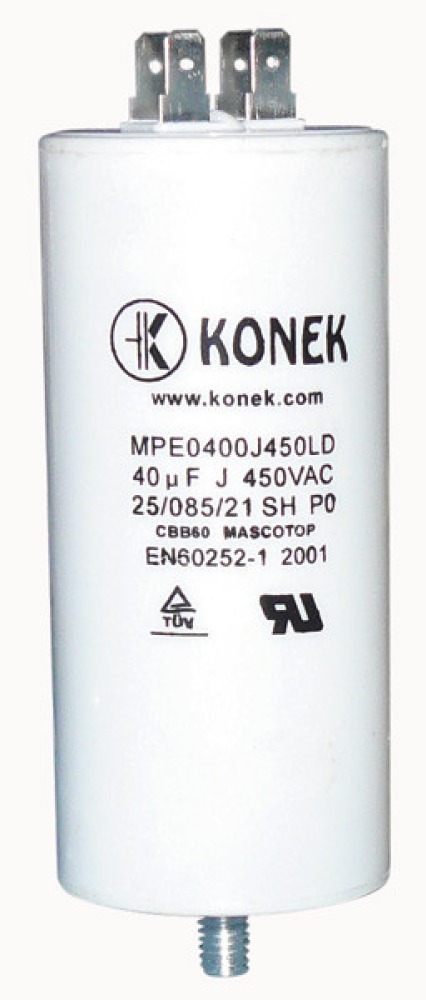 40mf kondensator mf mikrofarad 450v 50/60 hz motorinbetriebnahme wohnung terminal am comar ducati aerzetix karcher miflex jr int
