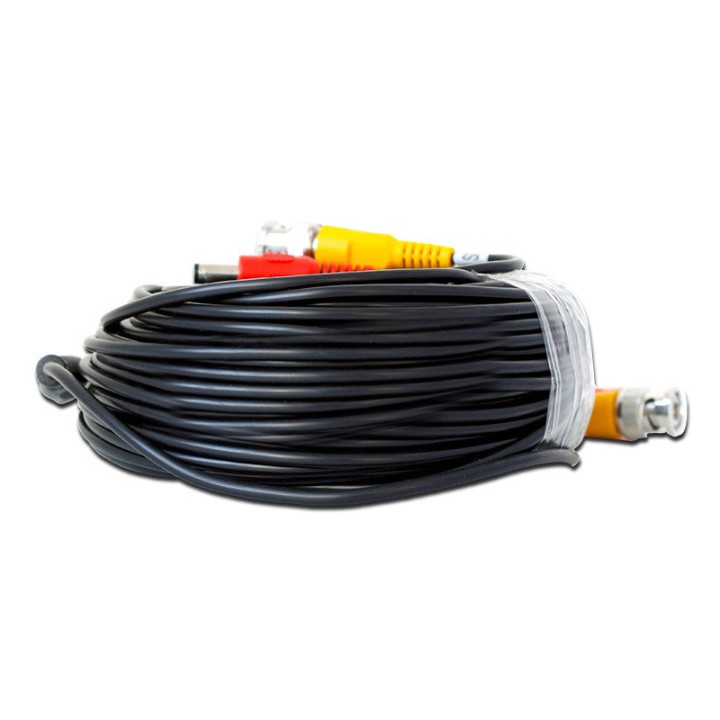 50 m security koax kabel rg59 + dcpowe konig - 18