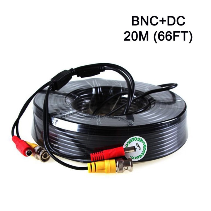 Cable de seguridad coaxial rg59 + cc 20m könig konig - 10