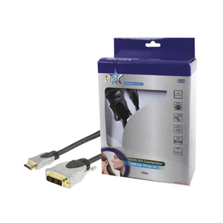 Cavo di collegamento hdmi dvi alta qualitá hq - 2