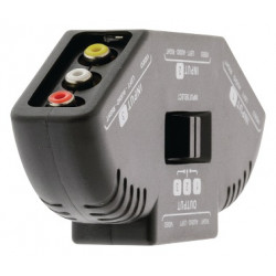 3 Way Audio Video AV RCA Switch Selector Splitter Box konig - 15