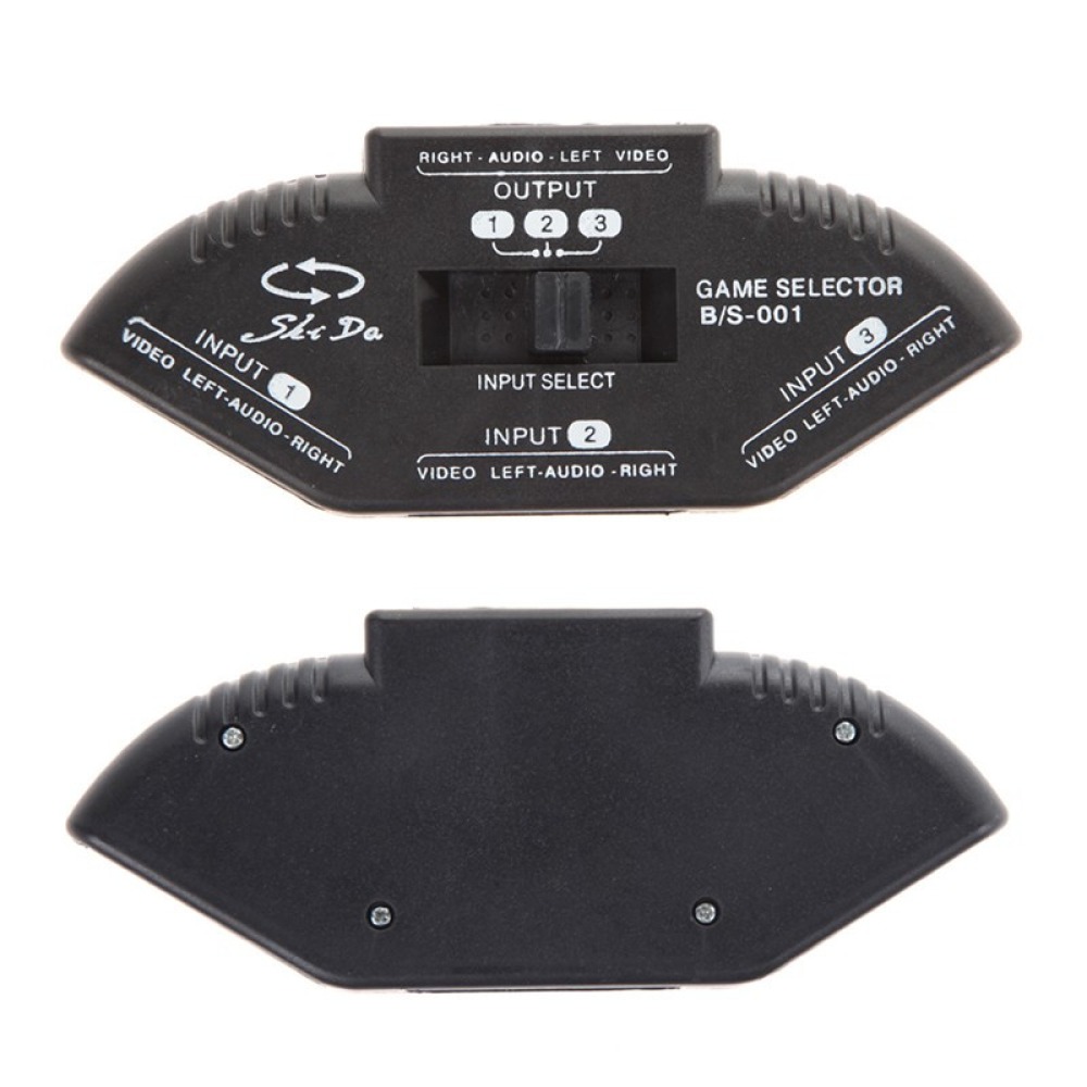 3 fach audio video umschalter trixes - 6