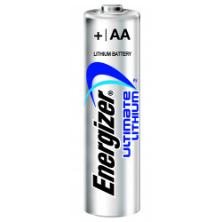 1 AA Energizer Lithium Battery L91 3000 mAh 1.5v LR6 Ultimate Cute