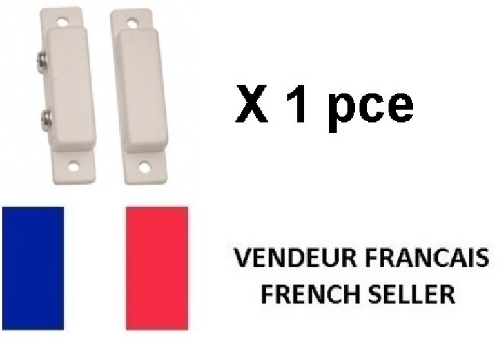 Contatto magnetico interruttore nf sporgente adesivo bianco di apertura della porta di rilevamento rilevazione da sensore jr int