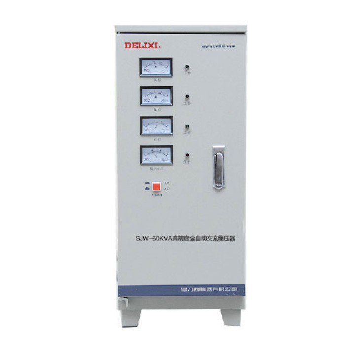 SJW-D60000VA 60KW Drei-Phasen-SVC-Reinigungsstabilisator hochpräzise Austauschregler 380V 60000VA 60KVA